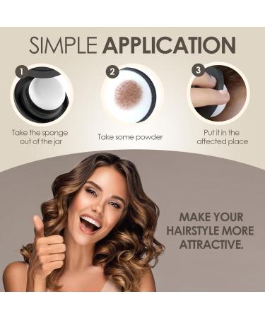 Hairline Powder Hairline Shadow Powder for Thinning Hair Root Touch Up Powder Natural Looking Hair Root Cover Up Quick Cover Hairline for Women & Men (Light Brown) - Buy Online on GoSupps.com