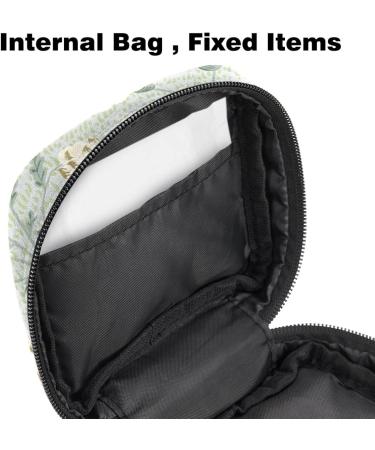 Women's Floral Tampon Storage Bag - Multi-Pocket Binding-Up Bags for Menstrual Needs | International Shipping - Buy Online on GoSupps.com