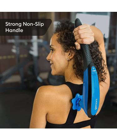 GENIANI Cordless Deep Tissue Massager - Handheld Electric Massager for Full Body Pain Relief - Percussion Therapy for Neck, Shoulders, Back, Legs, and Feet (Blue) - Buy Online on GoSupps.com