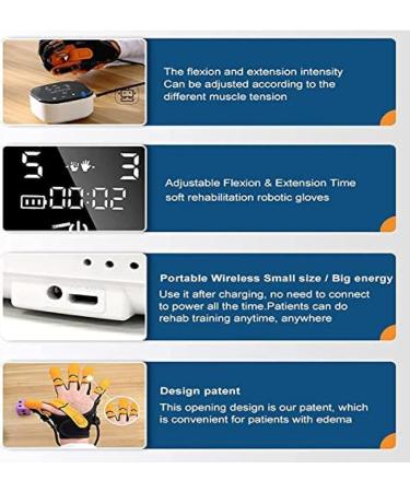 Rehabilitation Robot Glove Electric Finger Hand Training Physiotherapy Equipment Finger Orthosis Functional Hand Splint for Rehabilitation Training to Solve Finger Stiffness RightHand M RightHand M - Buy Online on GoSupps.com