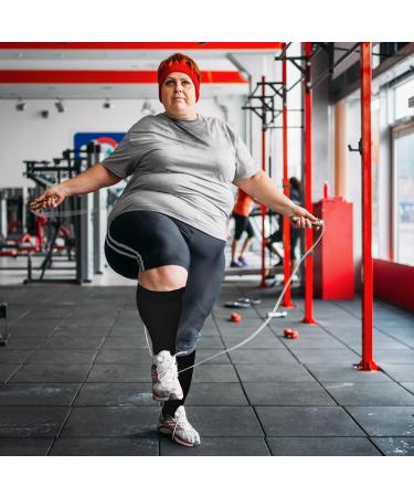 Miniclos Compression Stockings for Thick Calves | Plus Size Support Stockings for Travel & Sports | Optimal Comfort for Men & Women - Buy Online on GoSupps.com