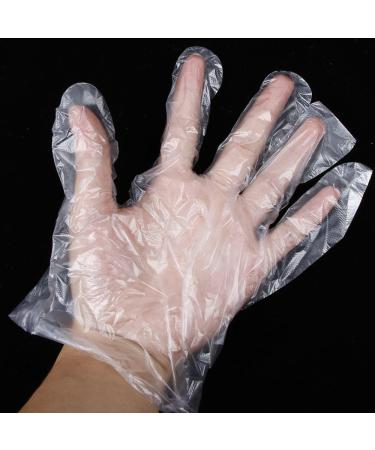 ORYOUGO 1000 Pieces Disposable Gloves Eco-Friendly Plastic Poly PE Gloves for Kitchen Cooking Cleaning Powder & Sulfur Free - Buy Online on GoSupps.com