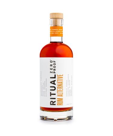 RITUAL ZERO PROOF Rum Alternative | Award-Winning Non-Alcoholic Spirit | 25.4 Fl Oz (750ml) | Only 5 Calories | Sustainably Made in USA | Make Alcohol Free Cocktails - Buy Online on GoSupps.com