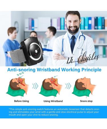 Sleep Connection Anti-Snore Wristband - Effective Snoring Solution for Blocked Nostrils - Snore Reduction - 1 Count (Black) - Buy Online on GoSupps.com