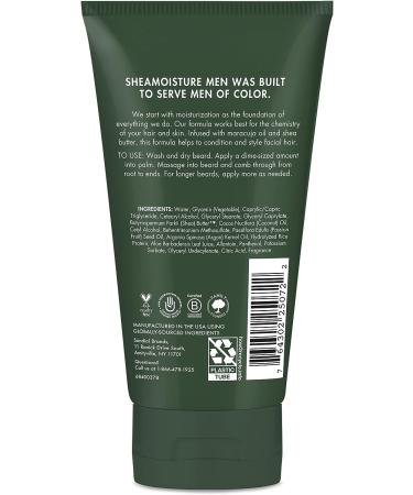 Shea Moisture Men's Full Beard Detangler - 4 oz - Maracuja Oil & Shea Butter - Natural Ingredients - Soften Hair & Ease Knots for a Smooth Beard - Buy Online on GoSupps.com