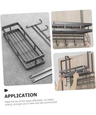 Cabilock Storage Rack Clothes Hanger Door Shelf Hooks for Door Towel Hanger Ordinary Hook Coat Rack Outdoor - Buy Online on GoSupps.com