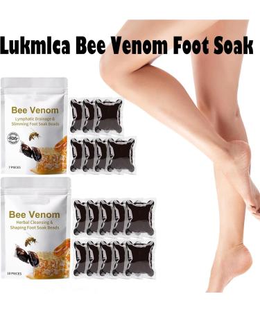 Lukmlca Bee Venom Foot Bath | Lymphatic Drainage & Wellness | International Shipping - Buy Online on GoSupps.com