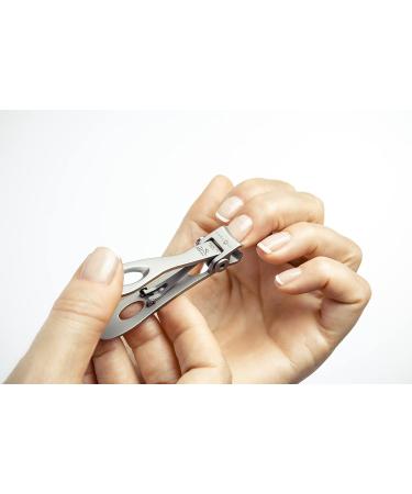 REMOS Professional Stainless Steel Fingernail Clippers - 7 cm Pink Design for Perfect Nail Care - Buy Online on GoSupps.com