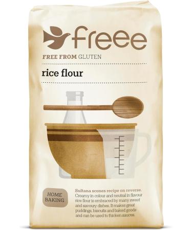 Freee Flour Selection Pack - 1 x Gram Flour 1kg & 1kg x Rice Flour 1kg - Total 2 Packets - Free From Gluten - Buy Online on GoSupps.com