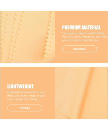 100 Pack Microfiber Cleaning Cloths - Lint-Free Glasses & Screen Cleaner for Lenses Eyeglasses Cameras & More - International Shipping Available - Buy Online on GoSupps.com