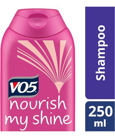 VO5 Nourish My Shine Shampoo - Infused with 5 Vital Oils for Damaged Hair 250ml - Avocado - Pack of 1 - Buy Online on GoSupps.com