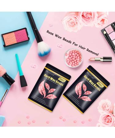 300g Painless Hard Wax Beads for Hair Removal - Full Body Brazilian Bikini Wax with Applicators - At-Home Waxing for Face, Eyebrow, Legs, Underarms, Back, Chest - Perfect Refill Option - Buy Online on GoSupps.com