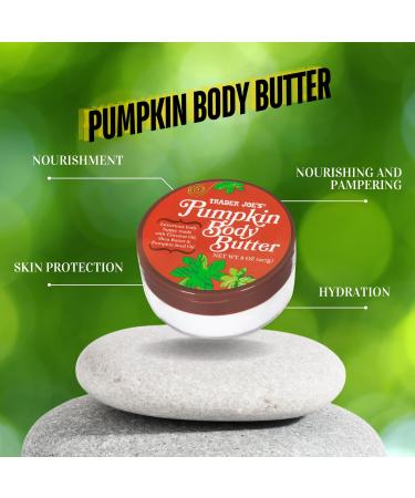 Trader Joe's Pumpkin Body Scrub & Body Butter Set - 8 oz | Nourishing Skincare for All International Shipping Available - Buy Online on GoSupps.com