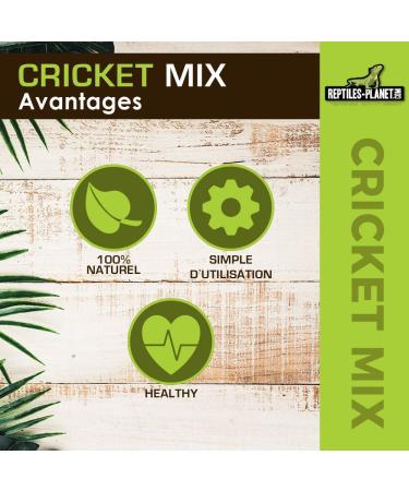 Reptiles Planet - Cricket Mix - Insect Food - 500ml - Buy Online on GoSupps.com
