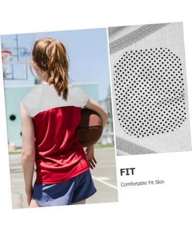 BRIGHTFUFU Shoulder Protector Shoulder Warming Sleeve Double Shoulder Brace Sports Protector Spandex Grey - Buy Online on GoSupps.com