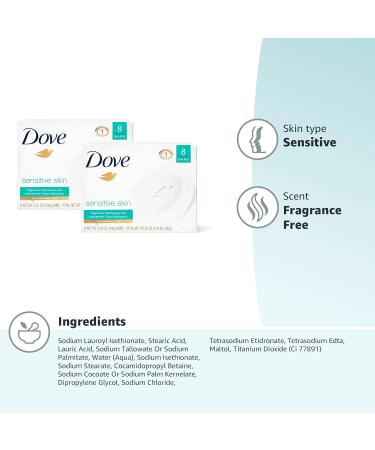 Dove Beauty Bar 3.75 oz (Pack of 16) - Gently Cleanses and Nourishes Sensitive Skin, Washes Away Bacteria - Buy Online on GoSupps.com