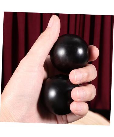 Beavorty 2ST Hand Massage Balls - Handmade Sandalwood Fitness & Stress Relief - Perfect for Hand Exercises - Purple Color - Buy Online on GoSupps.com