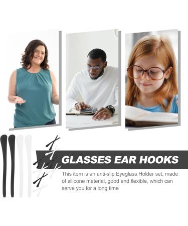 Kisangel 10 Pairs Soft Replacement Tips for Glasses - Glasses Tube Sleeves & Oven Bracket Accessories for Comfort - Buy Online on GoSupps.com