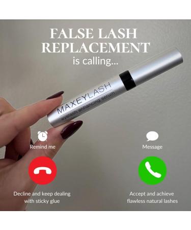 MaxeyLash Eyelash Enhancing Serum Daily Lash Treatment for the Appearance of Longer Thicker Fuller Lashes Natural Lash Lift Effect 3.5 mL - Buy Online on GoSupps.com