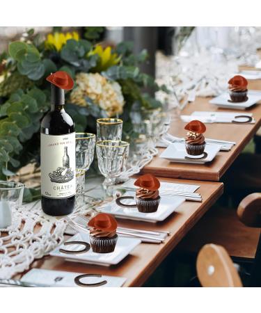 20/40 Set Good Lucky Horseshoe Mini Western Cowboy Hat Rustic Horseshoe Cowgirl Hat for Vintage Birthday Western Themed Party - Buy Online on GoSupps.com