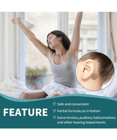 Tinnitus Relief Patches - Natural Herbal Treatment for Ear Ringing, Pain & Hearing Loss - 12Pcs (1 Box) - Buy Online on GoSupps.com