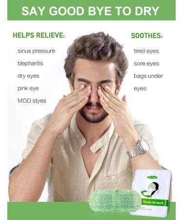 Steam Eye Mask Bundle - 16 Packs Unscented & 16 Packs Chamomile - Buy Online on GoSupps.com