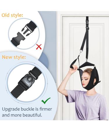 Portable Neck Stretcher & Cervical Traction Device for Pain Relief - Home Use Hammock for Physical Therapy & Decompression - Buy Online on GoSupps.com