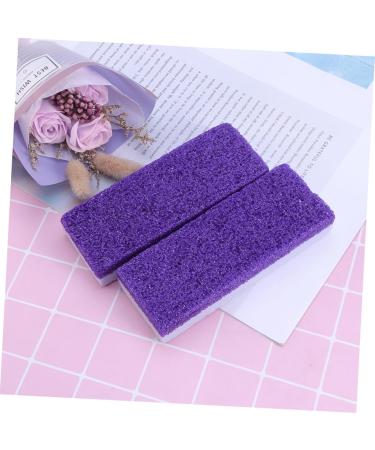 FRCOLOR 12pi ces Pierre Pour Outils De P dicure Pierre Volcanique Exfoliant Pour Peaux Mortes Et Callosit s Facile Transporter Couleur Violette 1 unit (Lot de 1) Comme Illustr X2pcs - Buy Online on GoSupps.com