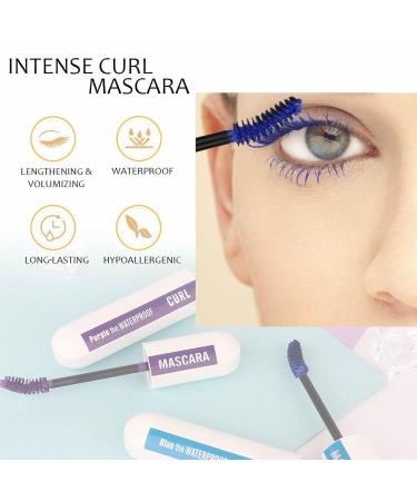 4D Colorful Waterproof Eyelash Mascara - Purple | Hypoallergenic Formula for Curl, Lengthening & Thickening | Perfect Holiday Gift for Beauty Lovers - 1PC - Buy Online on GoSupps.com