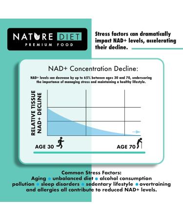 Nature Diet NR - 300mg Nicotinamide Riboside - NAD+ Booster - 60 Vegan Capsules - Supports Healthy Aging - Buy Online on GoSupps.com