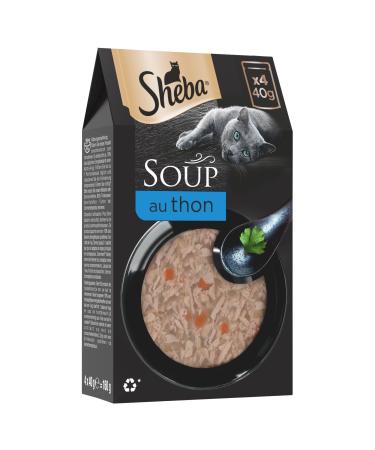 Sheba Classic Soup for adult cats Tuna fillet soup Freshness sachets 40 x 40g
