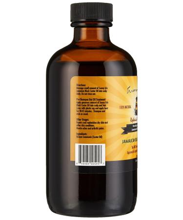 Sunny Isle Jamaican Black Castor Oil 6 fl. oz | 100% Natural Hair Scalp & Skin Treatment - Shop Internationally - Buy Online on GoSupps.com