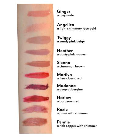 Angelica Stay Put Matte Lip Cream | Kiss-Proof Mask-Proof Lipstick - Light Shimmery Rose Gold - Buy Online on GoSupps.com