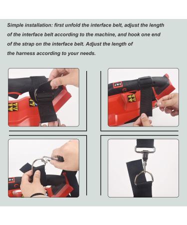 Haiouus String Trimmer Belt - Universal Multi-Head Shoulder Strap for Ego AP1500 & Blowers - Buy Internationally - Buy Online on GoSupps.com