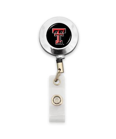 Texas Tech Red Raiders Badge Reel with Alligator Clip