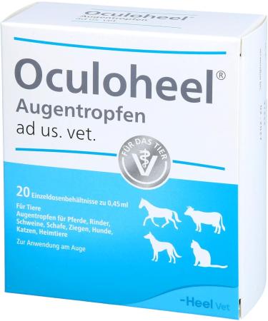 OCULOHEEL Eye Drops for Veterinary Use - Single Dose Pipette (20 pcs) | International Shipping Available - Buy Online on GoSupps.com