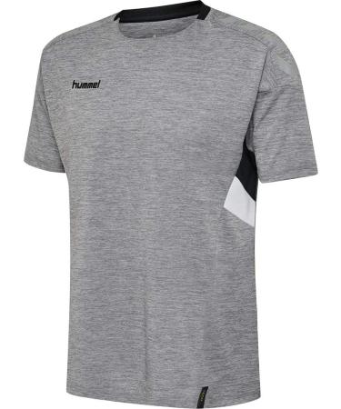 Buy Hummel Football Jersey 164 Gray Melange - International Shipping Available - Buy Online on GoSupps.com