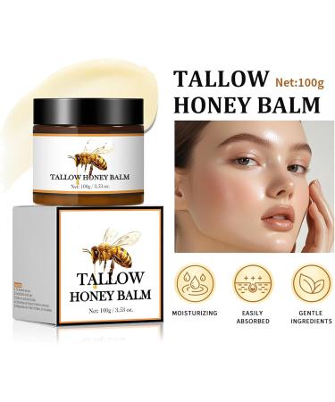  SONGVISON Beef honey balm for women - Organic moisturizing treatment for face and body - Natural skincare cream with sebum and honey - Deep conditioning for dry and sensitive skin - Buy Online on GoSupps.com