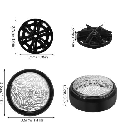T tes de Rasoir Rotatives en M tal 3 Pi ces T tes de Rasage Rechargeables pour Rasoir lectrique sans Fil pour Peaux Sensibles Compatible Mod les Universels - Buy Online on GoSupps.com