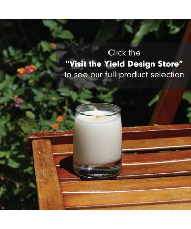 Buy Yield Mini Retreat Organic Coconut Wax Candle - Firewood Citrus & Pine Scent - 50 Hour Burn Time - Hand Poured Aromatherapy Candle - 8 oz - Luxury Scented Candles - Ship Worldwide - Buy Online on GoSupps.com