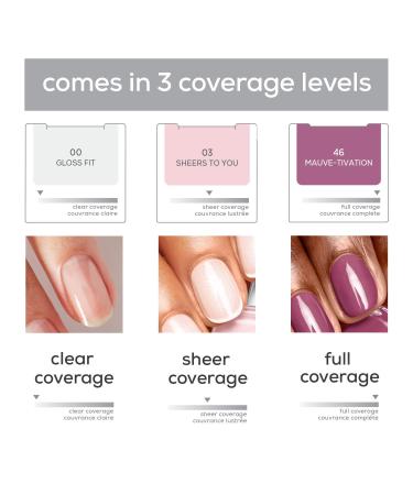 essie Treat Love and Color Clear Gloss Nail Polish 0.46oz - Strengthens and Adds Color (1 Pack) - Buy Online on GoSupps.com
