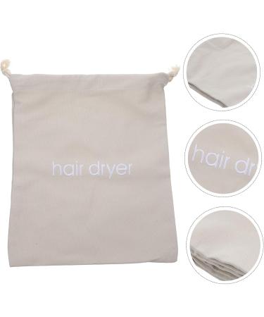 SOESFOUFU Hair Dryer Storage Bag Hair Dryer Travel Bag Drawstring Bag Guest Room Supplies Hair Dryer Organizer Hair Dryer Bag Hair Dryer Supplies Storage Organizer Hair Dryer Storage Pouch 33x30cm Light Grey - Buy Online on GoSupps.com