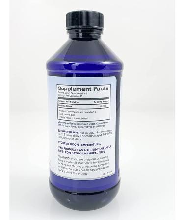 Silver Biotics Colloidal Silver Liquid - Daily Immune Support Supplement - 8 Fl Oz - American Biotech Labs - Buy Online on GoSupps.com