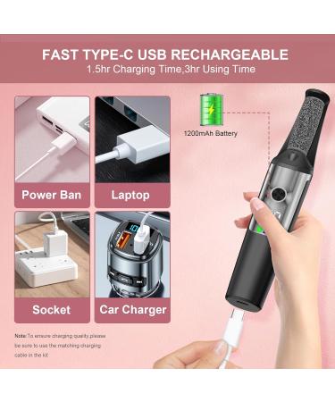 Rechargeable Electric Callus Remover for Feet - Professional Pedicure Tool for Smooth Healthy Skin at Home | Ideal for Men & Women - Buy Online on GoSupps.com