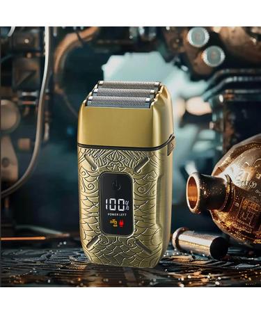 Beard Trimmer for Men - IPX6 Waterproof Electric Razor with 3 Blades | Wet & Dry Hair Clippers for Travel Grooming - Buy Online on GoSupps.com