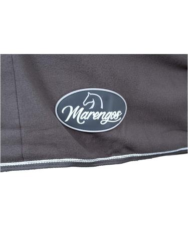 Marengos Economic Sweat Rug - Breathable Fleece Transport Blanket for Horses | Removable Cross Strap | Grey 115cm - Buy Online on GoSupps.com