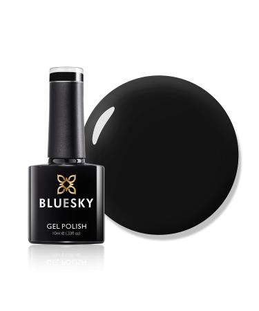 Bluesky Gel Nail Polish Fedora 80510 Darkest Purple Dark Midnight Long Lasting Chip Resistant 10 ml (Requires Curing Under UV LED Lamp)