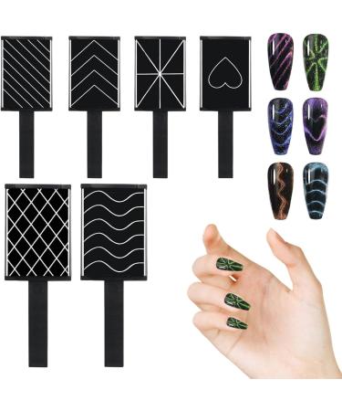 kivrimlarv Magnet Stick Wand | Magnet Wand Stick for Cat Eye Gel Nail Polish Portable Nail Design Tools Accessories for Beginners Girls Manicurists - Buy Online on GoSupps.com