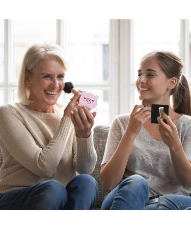 1pc Folding Vanity Mirror Makeup Mirror Small Pig Compact Mirror Cosmetic Pocket Mirror Compact Mirror for Women Compact Hand Mirror Pocket Mirror for Women Cartoon Miss Animal Abs - Buy Online on GoSupps.com