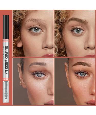 CHAOTEMAI 2in1 Eyebrow Pen with Gel Brow Lifting Set Eyebrow Pen Microblading Eyebrows Pen Sealing Eyebrow Gel Waterproof Eyebrow Pencil Eyebrow Comb Black - Buy Online on GoSupps.com